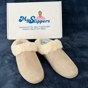 New in box with tag, My Pillow Slippers.
